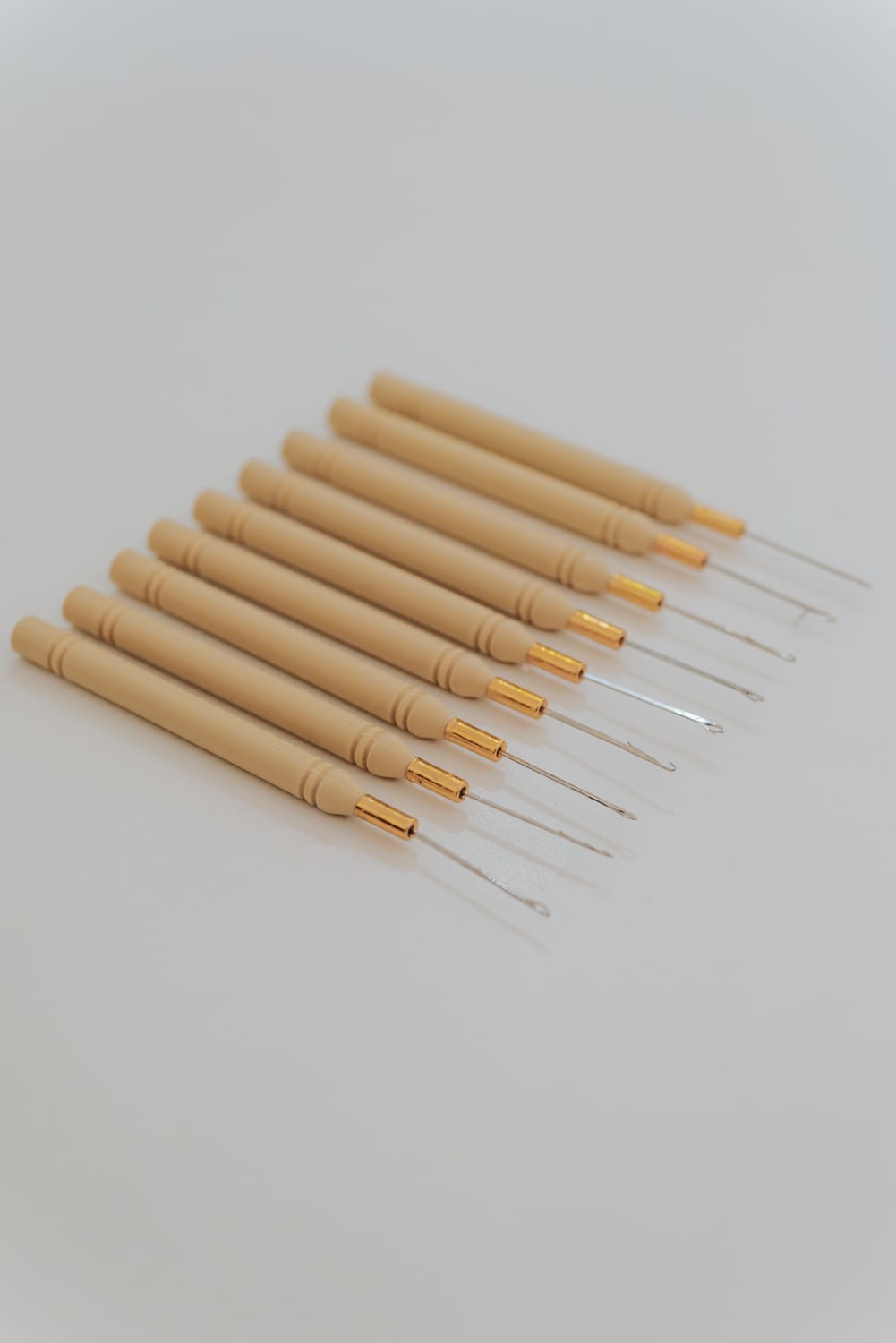 Agujas para extensiones