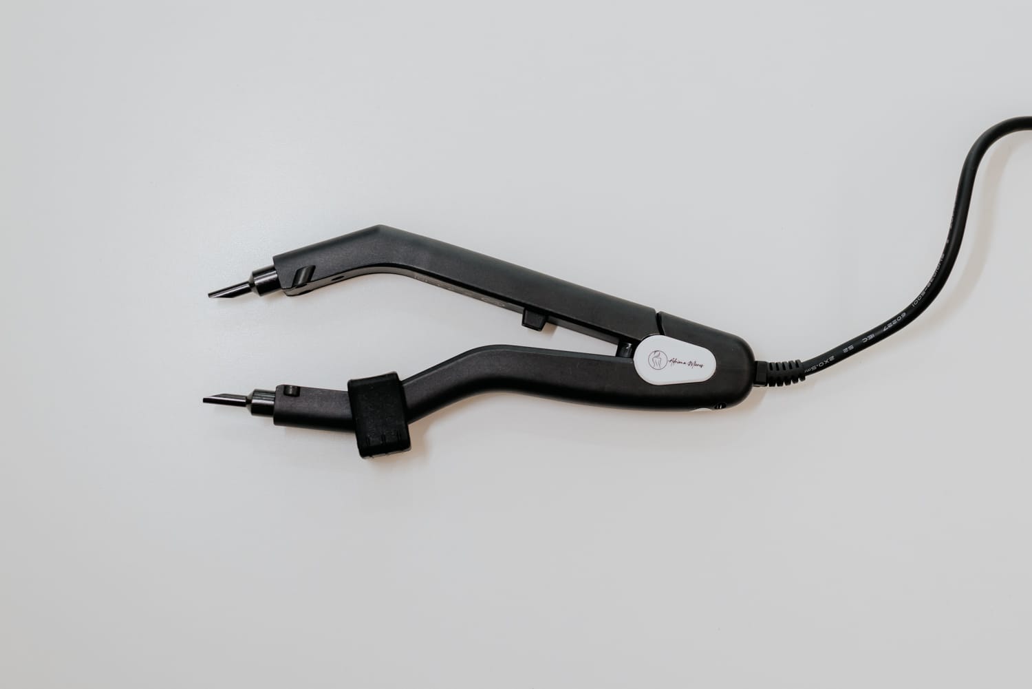 Pinza térmica para colocar extensiones
